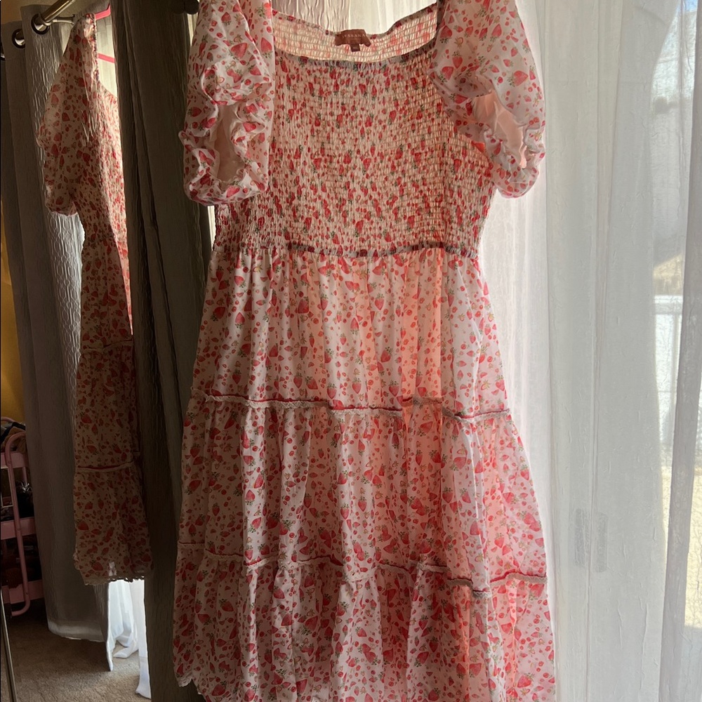 JessaKae Pink Floral Maxi Dress